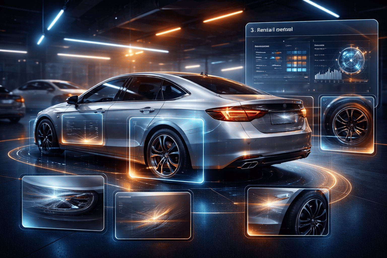 How AI is Automating Vehicle Damage Detection in Car Rentals